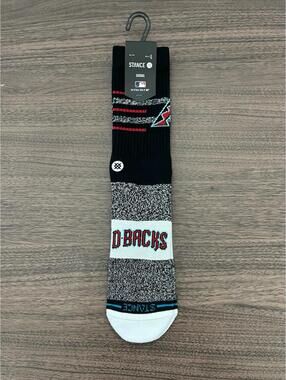 New Arizona Diamondbacks Stance Socks - Mens large (1 pair)